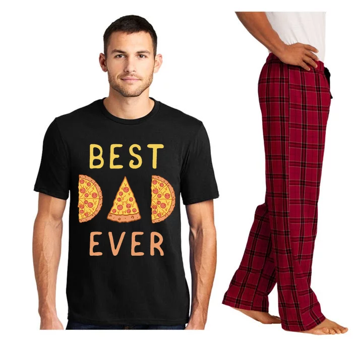 Funny Best Dad Ever Pizza Lover Fathers Day Papa Pajama Set