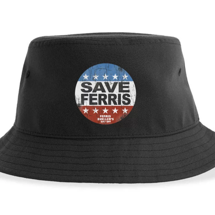 F.E.R.R.I.S B...U.E.L.L.E.R Day Off Save Ferris American Flag Sustainable Bucket Hat