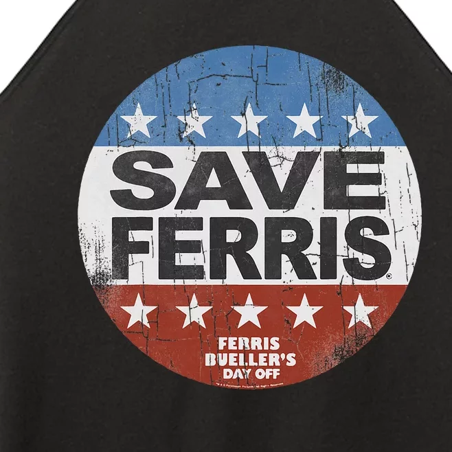 F.E.R.R.I.S B...U.E.L.L.E.R Day Off Save Ferris American Flag Women’s Perfect Tri Rocker Tank