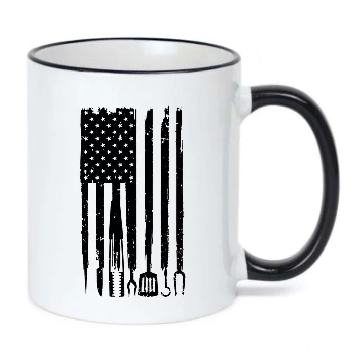 Funny Bbq Design For Fans Of Grilling Black Color Changing Mug