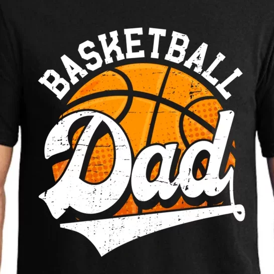 Funny Basketball Dad Daddy Fathers Day Papa Grandpa Gift Pajama Set