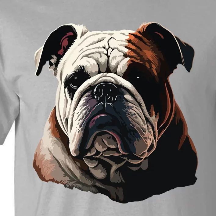 Funny Bulldog Dog Tall T-Shirt