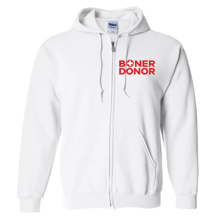 Funny Boner Donor Outfit Full Zip Hoodie