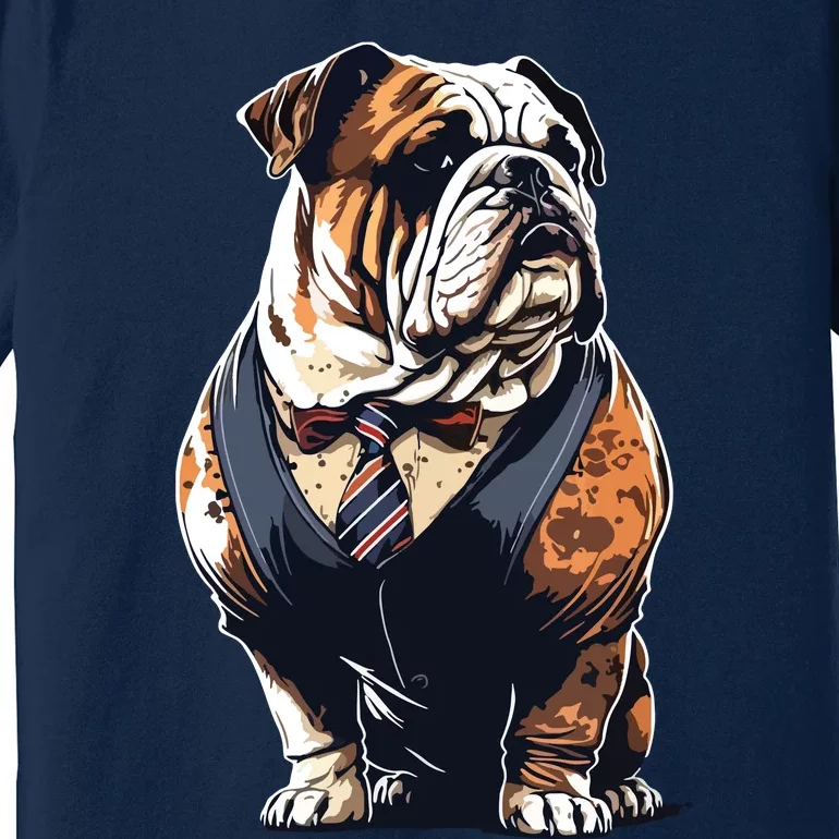 Funny Bulldog Dog Premium T-Shirt