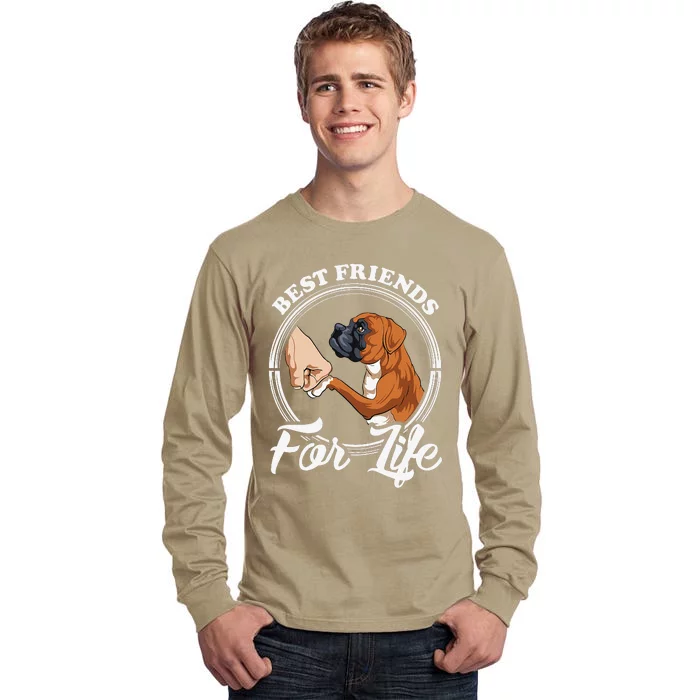 Funny Boxer Dog Boxer Dog Lover Tall Long Sleeve T-Shirt