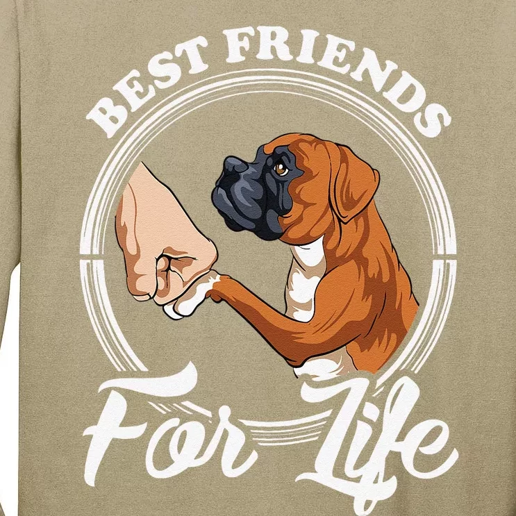 Funny Boxer Dog Boxer Dog Lover Tall Long Sleeve T-Shirt