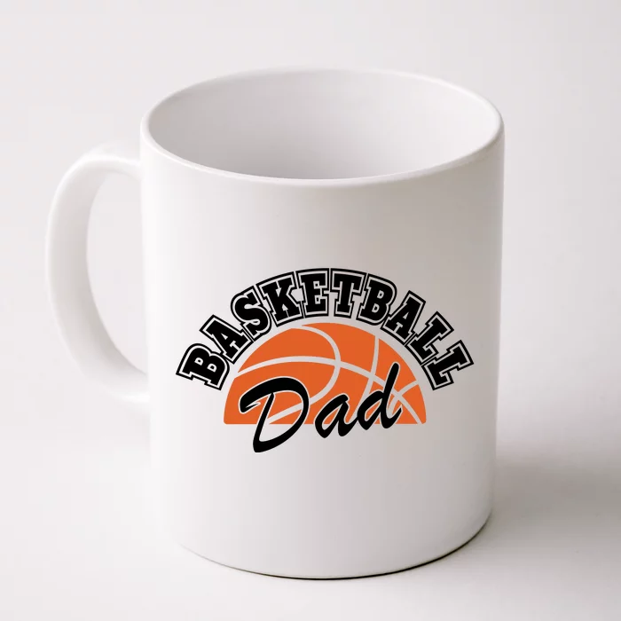 Funny Basketball Dad Gift For Basketball Player Front & Back Coffee Mug