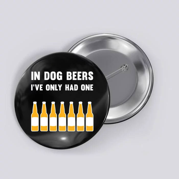 Funny Beer Drinking Alchohol For Adults Button