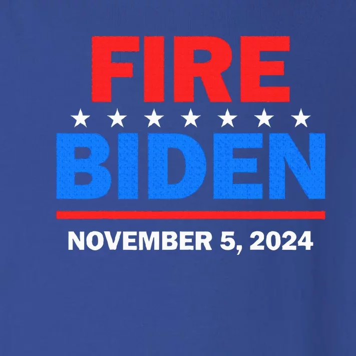 Fire Biden Elect Trump President 2024 Republican Patriot Toddler Long Sleeve Shirt