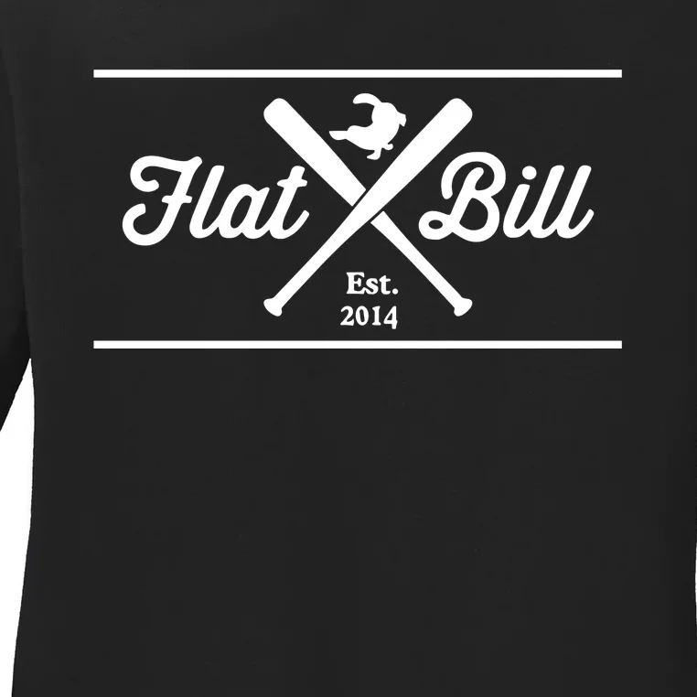 Flat Bill Est 2014 Limited Ladies Long Sleeve Shirt