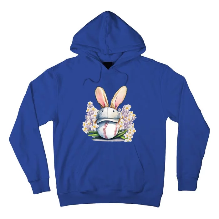 Funny Baseball Easter Baseball Players Dads Sons Gift Tall Hoodie