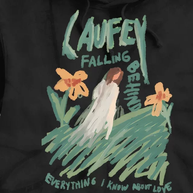 Falling Behind Everything I Know About Love Laufey Tie Dye Hoodie