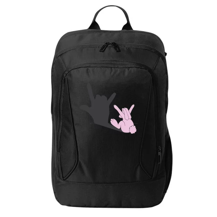 Funny Bunny Easter Day City Backpack