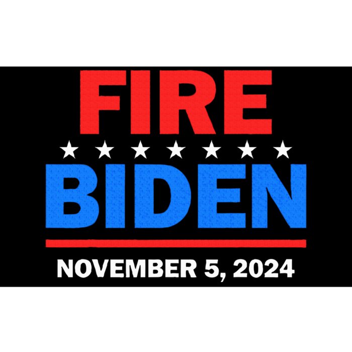 Fire Biden Elect Trump President 2024 Republican Patriot Bumper Sticker