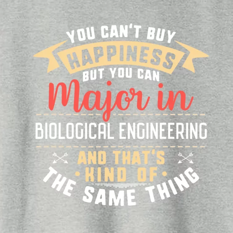 Funny Biological Engineering Major Studengift Graduation Gift Women's Crop Top Tee