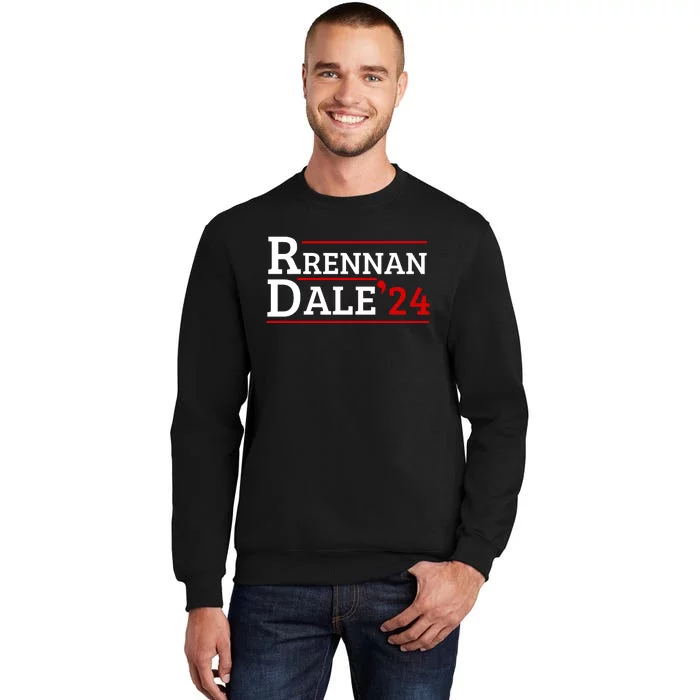 Funny Brennan Election Dale 2024 Prestige Worldwide Support Tall Sweatshirt