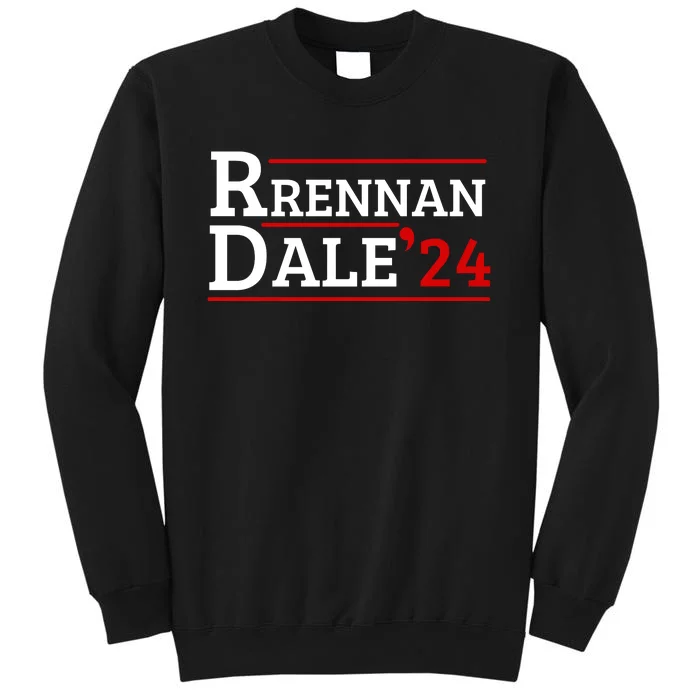 Funny Brennan Election Dale 2024 Prestige Worldwide Support Tall Sweatshirt