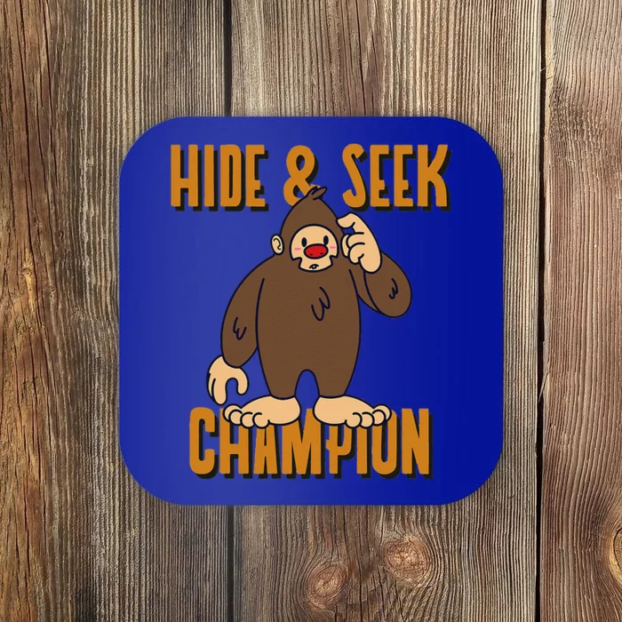 FUNNY BIGFOOT FUNNY CAMPING FUNNY SCARY FUNNY HALLOWEEN Coaster