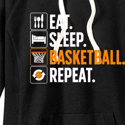 Funny Basketball For Men Women Team Sport Basketball Player Women's Fleece Hoodie