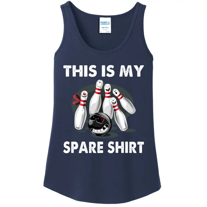 Funny Bowling For Boy & Girl Spare Ladies Essential Tank