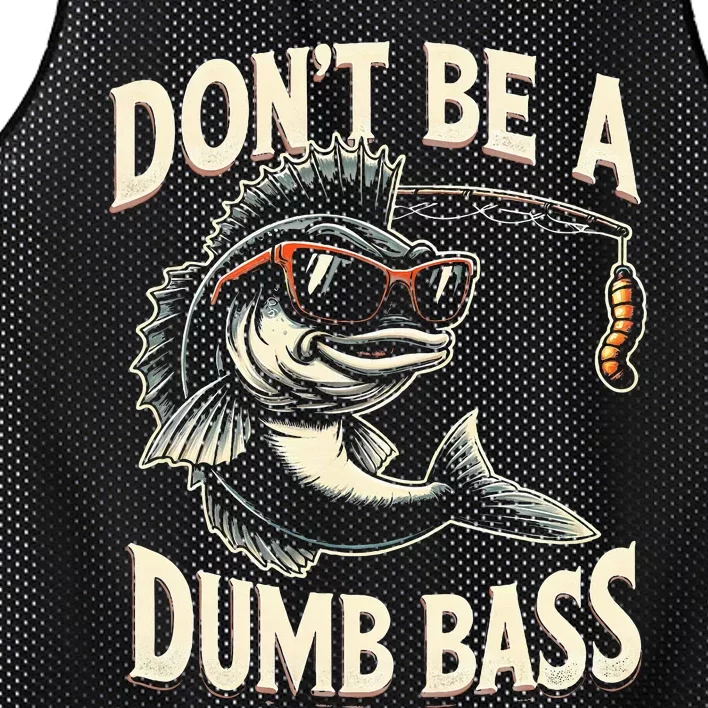 Funny Bass Fishing Stuff Funny Dad Bass Fish Papa Fishing Mesh Reversible Basketball Jersey Tank