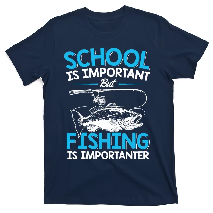 Fishing Boy Fish Lover Teen Boy Fishing T-Shirt