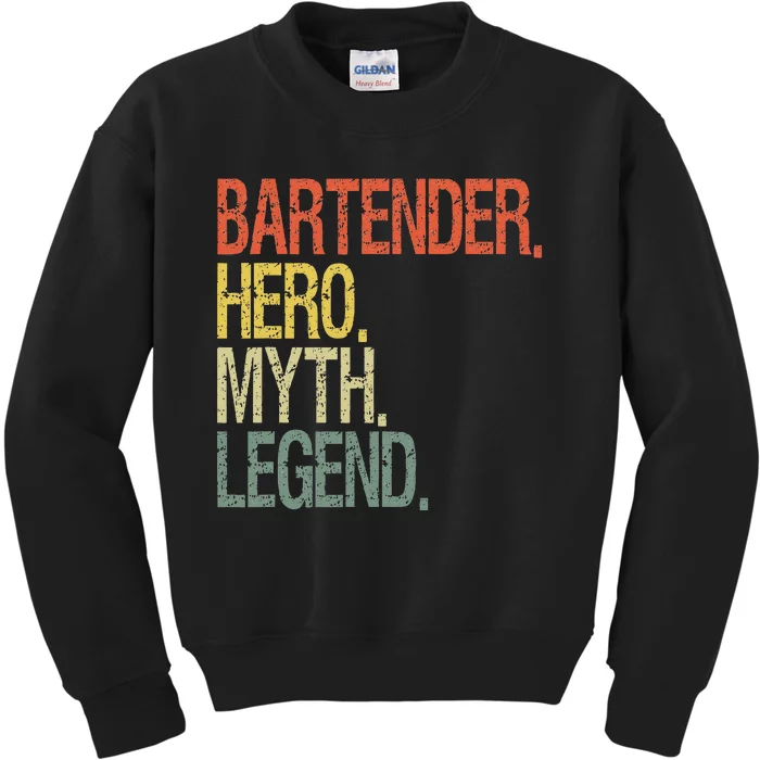 Funny bartender Kids Sweatshirt