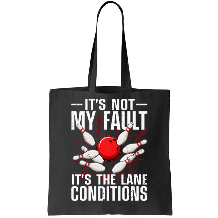 Funny Bowling For Men Women Bowler Team Bowling Lane Spare Tote Bag