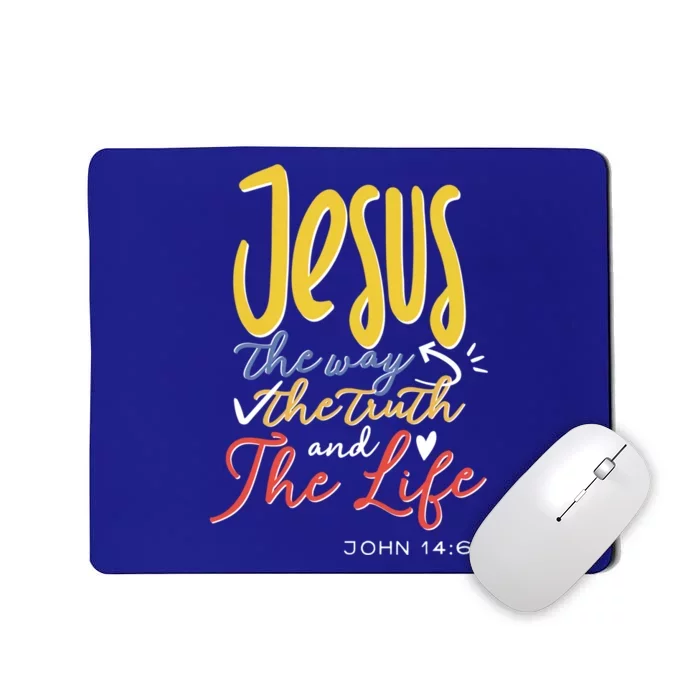 Faith Believer Funny Gift Mousepad