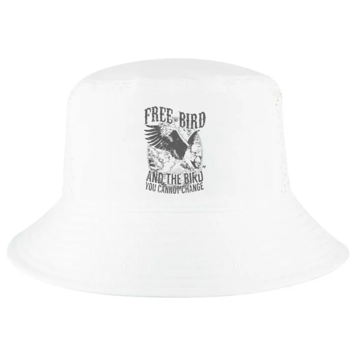 Free Bird Fiery Gift For Music Lovers Cool Comfort Performance Bucket Hat