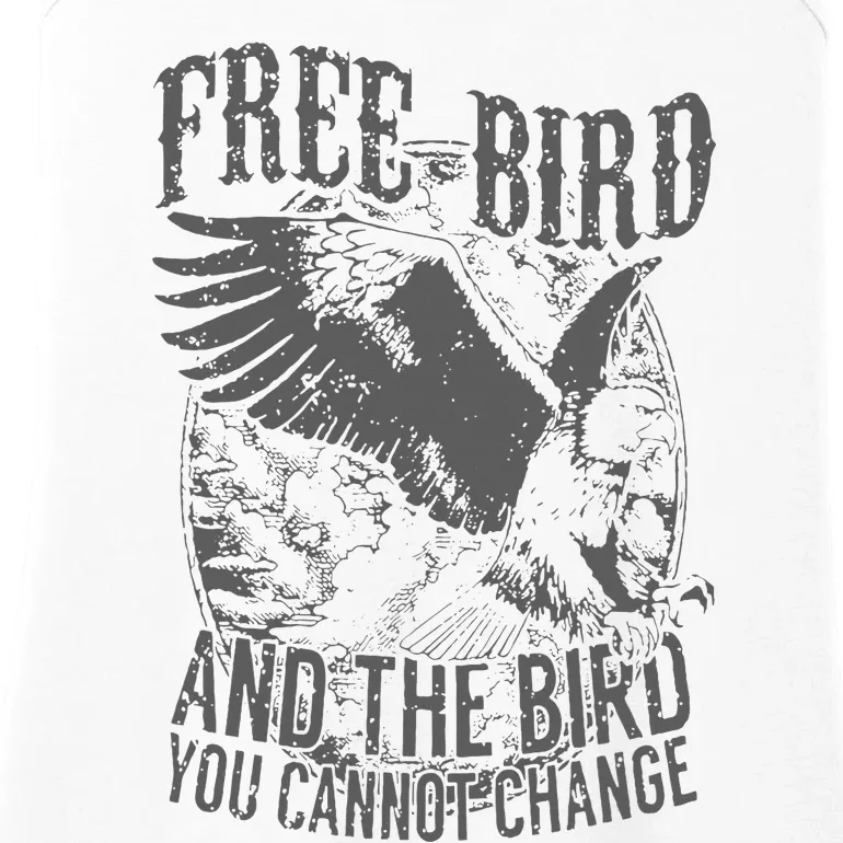 Free Bird Fiery Gift For Music Lovers Ladies Essential Tank