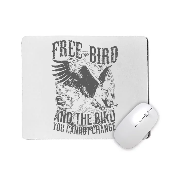 Free Bird Fiery Gift For Music Lovers Mousepad