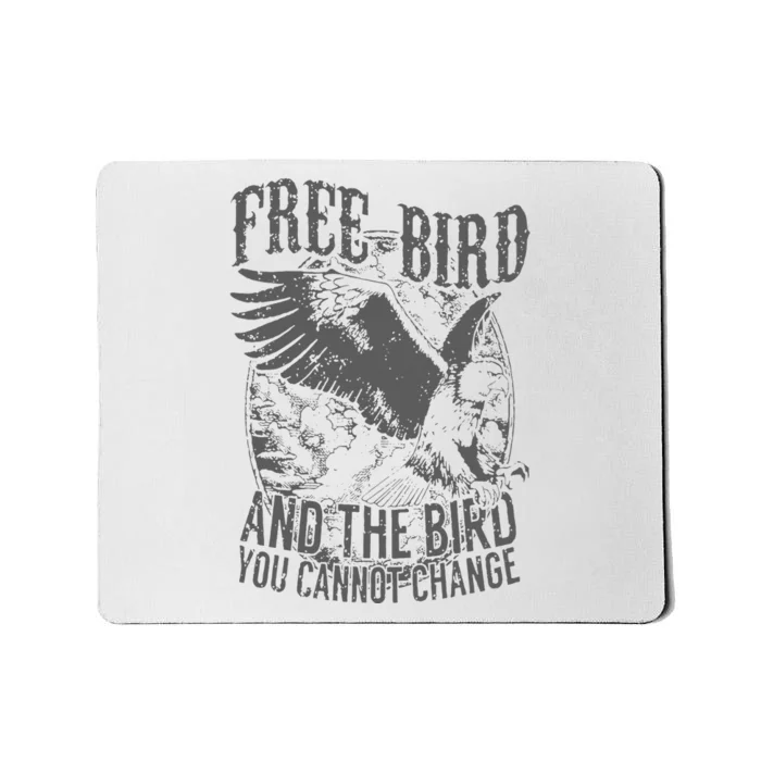 Free Bird Fiery Gift For Music Lovers Mousepad