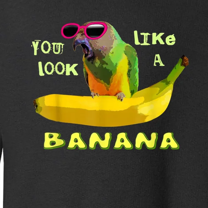 Funny Banana Toddler Sweatshirt