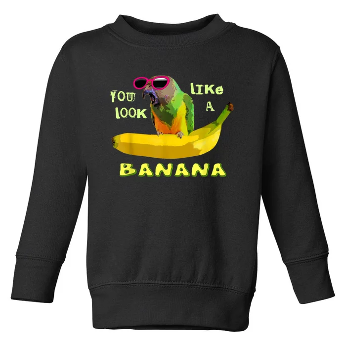 Funny Banana Toddler Sweatshirt