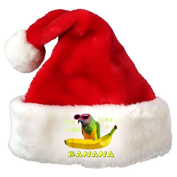 Funny Banana Premium Christmas Santa Hat