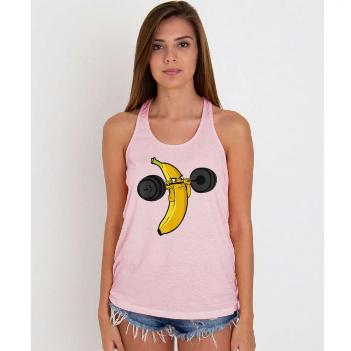 Fitness Banana Women's Knotted Racerback Tank