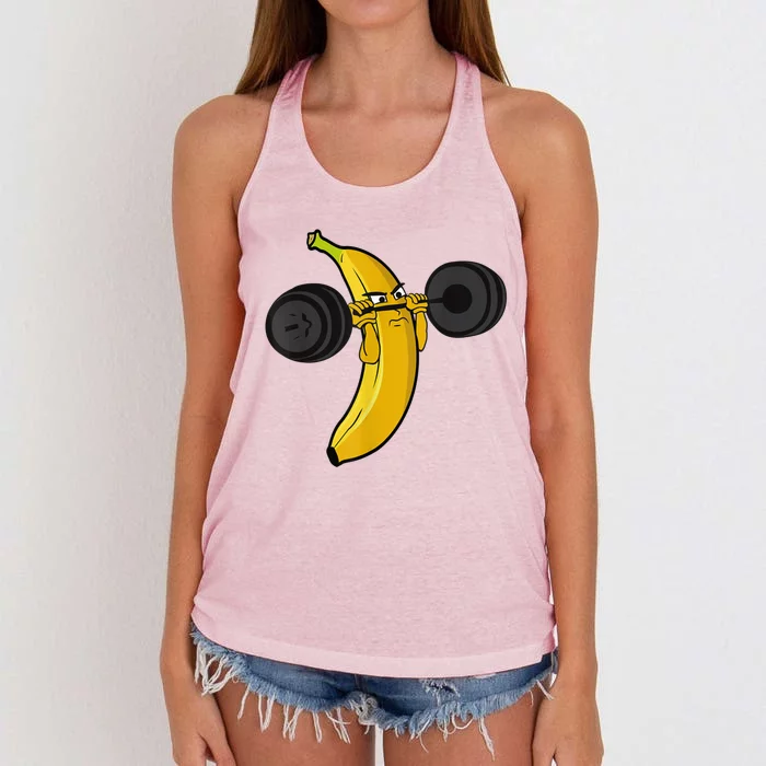 Fitness Banana Women's Knotted Racerback Tank