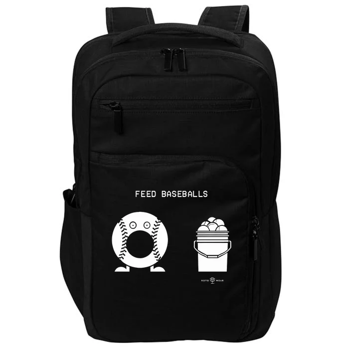 Feed Baseballs Impact Tech Backpack