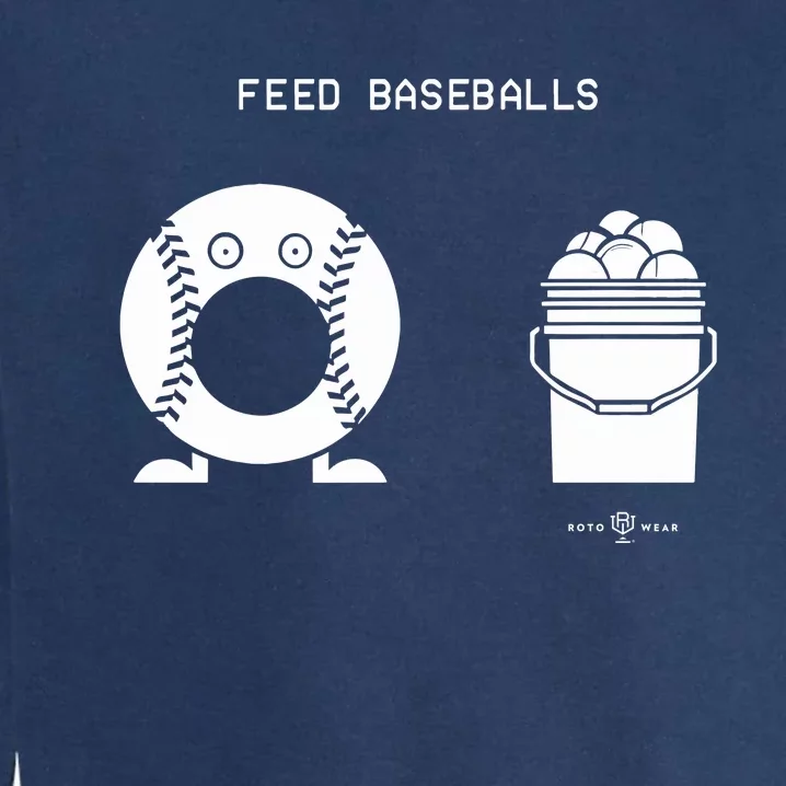 Feed Baseballs Garment-Dyed Sweatshirt