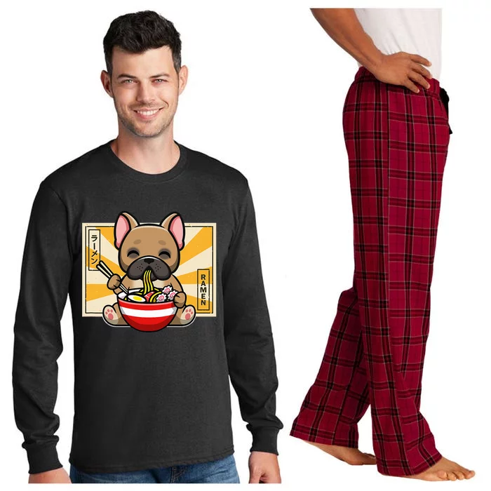 French Bulldog Long Sleeve Pajama Set