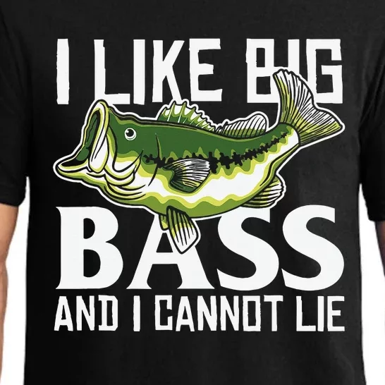 Funny Bass Fishing Quote Pajama Set