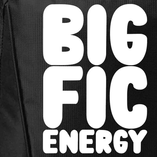 Funny Big Fic Energy City Backpack