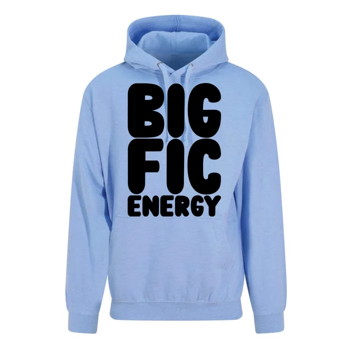 Funny Big Fic Energy Unisex Surf Hoodie