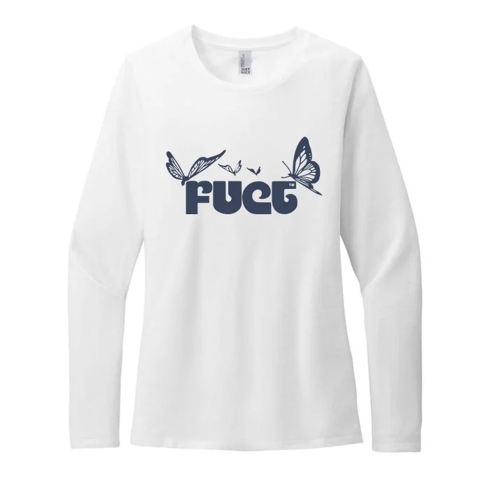 Fuct Butterfly Womens CVC Long Sleeve Shirt