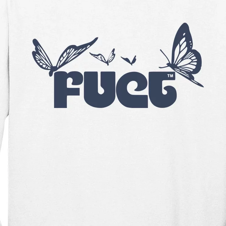 Fuct Butterfly Tall Long Sleeve T-Shirt