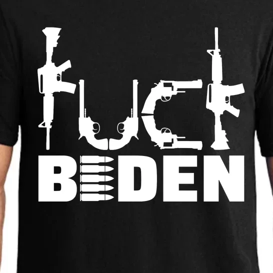 Fuck Biden Funny Anti Joe Biden Pajama Set