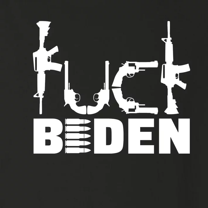 Fuck Biden Funny Anti Joe Biden Toddler Long Sleeve Shirt