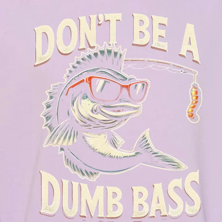 Funny Bass Fishing Stuff Funny Dad Bass Fish Papa Fishing Garment-Dyed Sweatshirt