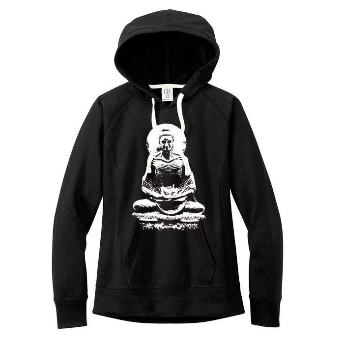 Fasting Buddha Women's Fleece Hoodie